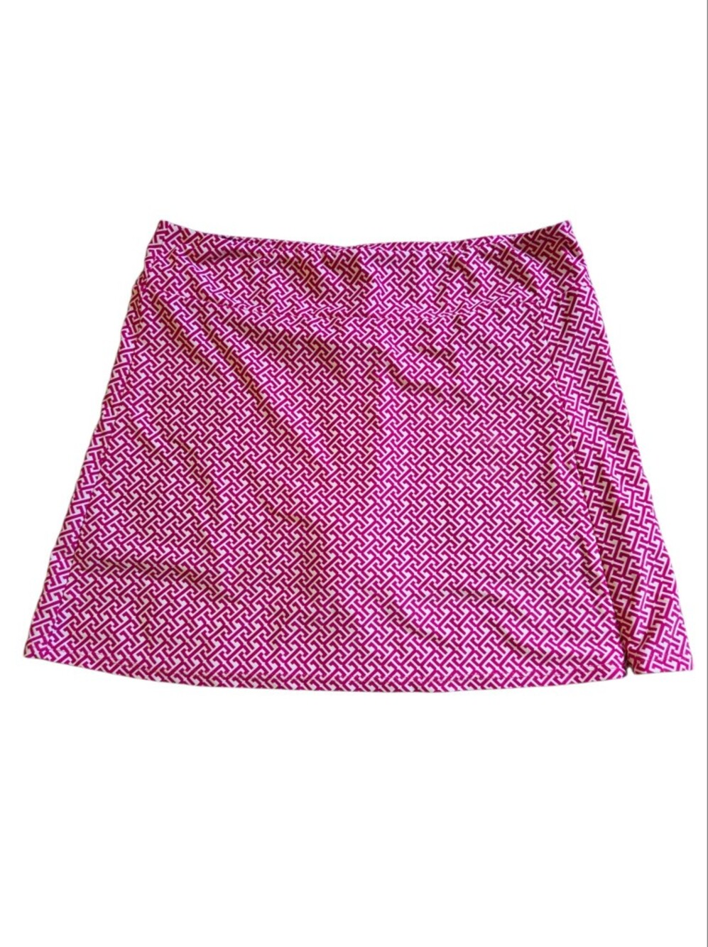 Jude Connally Jude Cloth Morgan Skort Geometric Pink Sz S Pickleball Tennis Golf